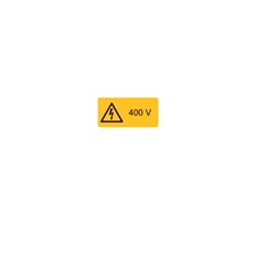 ETICHETTA AVVERTIMENTO WST-LSY 32X65MM PER IMPIANTI