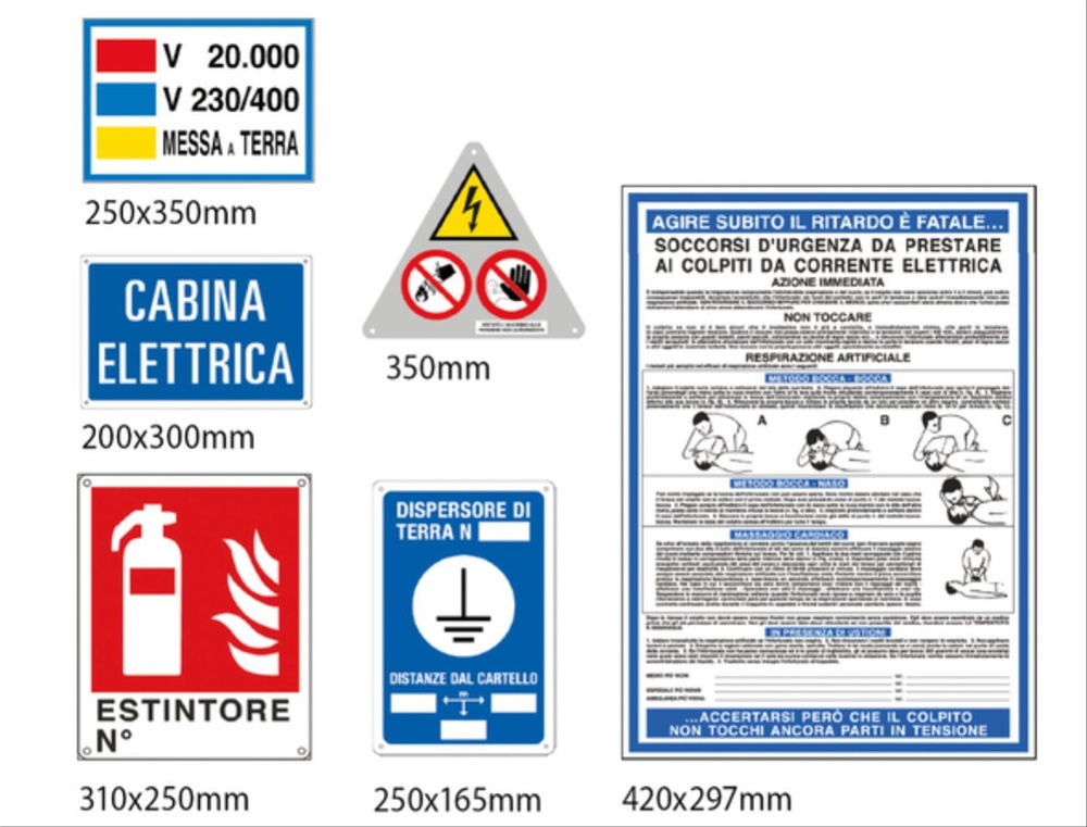 Kit cabina media tensione 20.000 V installazione fotovoltaico