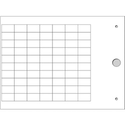 Etichette sicurezza adesive distruttibili MG-SAT-D 9x15 mm bianco
