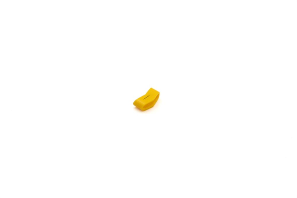 Anello piatto giallo FMS-04 lunghezza 4 mm per cablaggio industriale