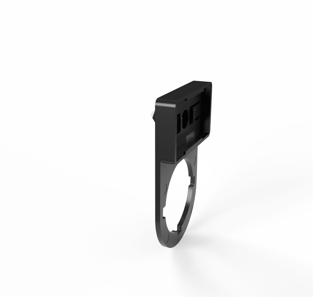 Porta-targhette PTPRA-22 pulsante Ø22 17x30 mm per marcatura manuale