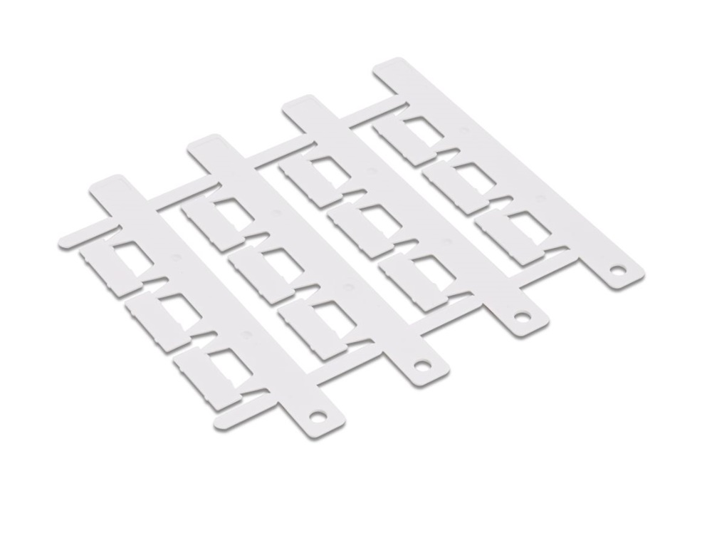 Targa per contattori MG-SPM 7x20 mm materiale etichettatura industriale