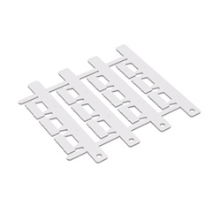 Targa per contattori MG-SPM 7x20 mm materiale etichettatura industriale