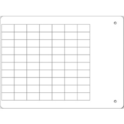 Etichetta adesiva poliestere MG-PYT 9x15 bianca per componentistica industriale