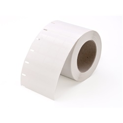 Segnalatore cavo rotante bianco 9x23 mm per marcatura cavi fino a 4,5 mm diametro