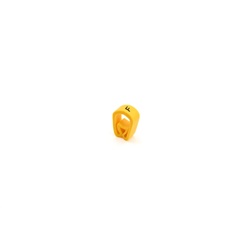 Anello siglato RMS-01 giallo plastica elettrico installazione semplice