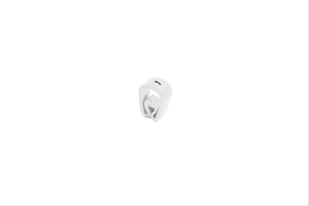 Anello Siglat RMS-01 Ø1,3-3 mm Bianco per Impianti Elettrici