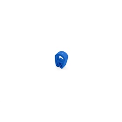 Anello siglato RMS-02 plastica blu Ø2,5-5 per impianti elettrici