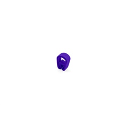 Anello siglato RMS-02 plastica viola elettrico 2,5-5 mm