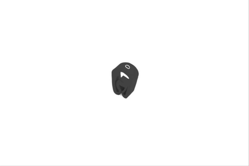 Anello siglato RMS-03 plastica nera Ø4-10 mm per elettrico