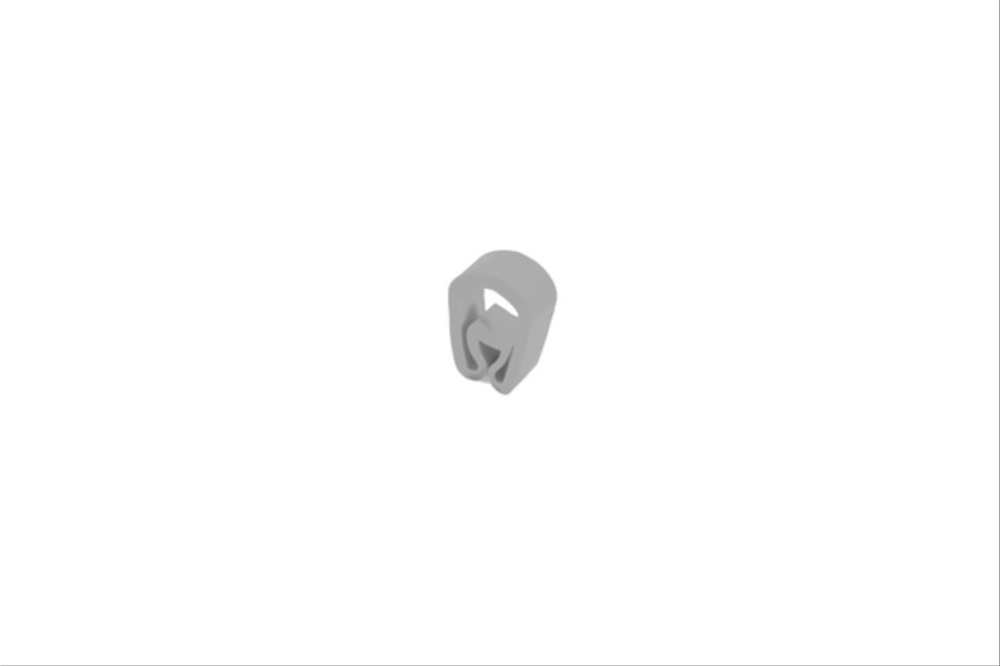 Anello siglato RMS-03 plastica grigio per impianti elettrici 4-10 mm