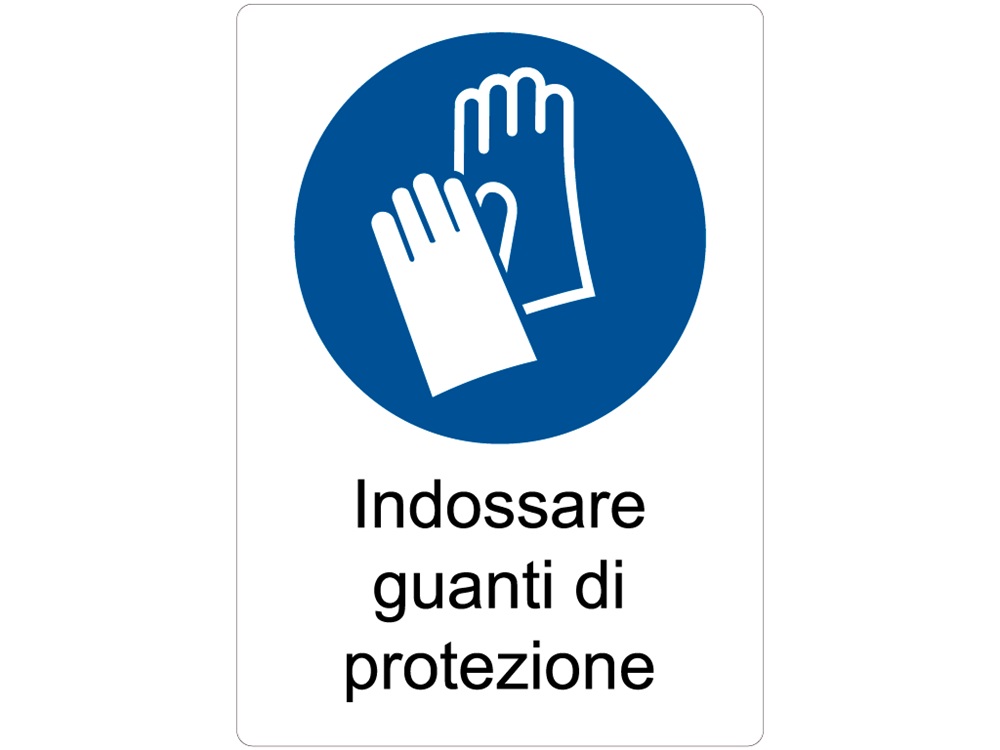 Etichette prescrizione simboli testo formato 148x105mm segnalazione macchinari impianti