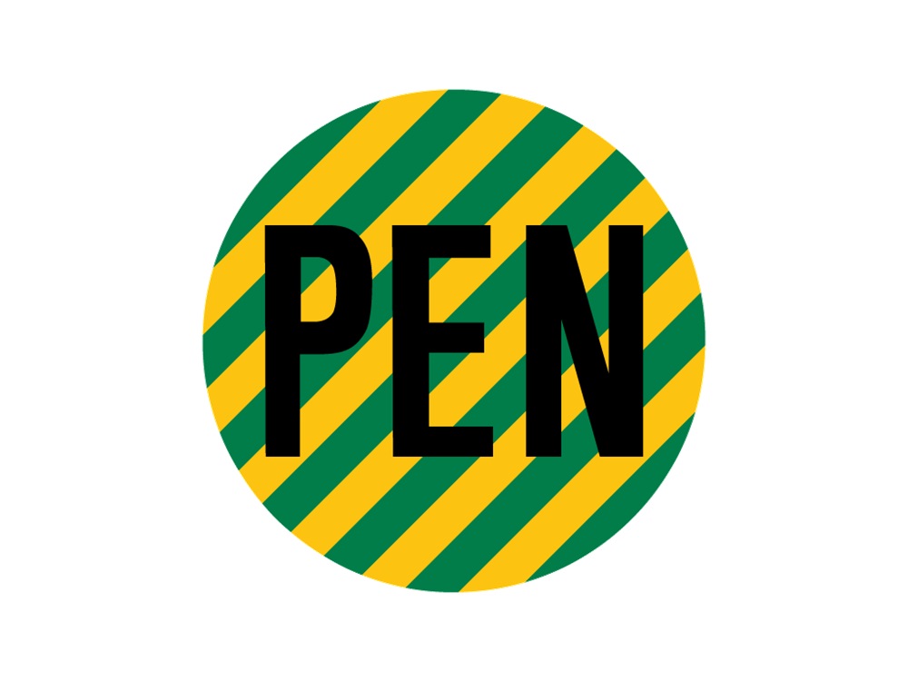 Etichetta adesiva 20mm simbolo neutro protezione per apparecchiature macchinari impianti