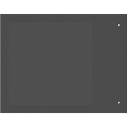 Targa quadro MG-VRT-A nero PVC 25x100 per personalizzazione industriale
