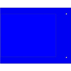 Targa quadro MG-VRT-A PVC 92x118 mm per personalizzazione industriale
