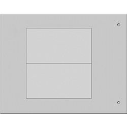 Targa quadro MG-VRT-A PVC grigio 42x78 mm automazione industriale