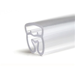 TUBET PMF-02 FLAT guaina termorestringente 3,4-4,3 mm lunghezza 10 cm etichettatura tecnica