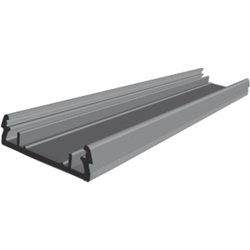 Profilo RTR-TAP forato grigio 430mm supporto marcatura industriale