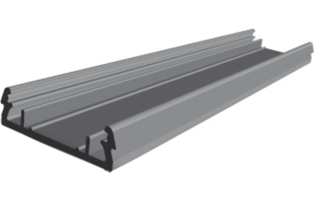 Profilo forato grigio 1000mm supporto marcatura industriale