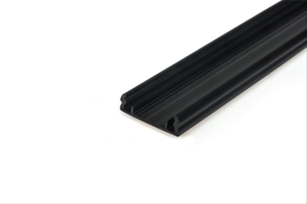 Profilo forato nero 1000mm supporto marcatura industriale