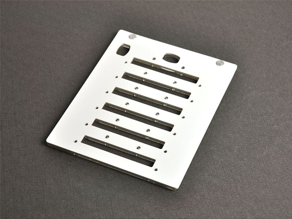 Piastra MG2-PTD per targhette MG-TDM 4x12 mm stampa termica professionale