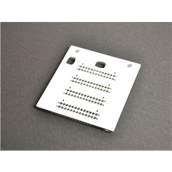 Piastra MG2-LTB per targhetta MG-CPM-09 stampa termica alta precisione professionale