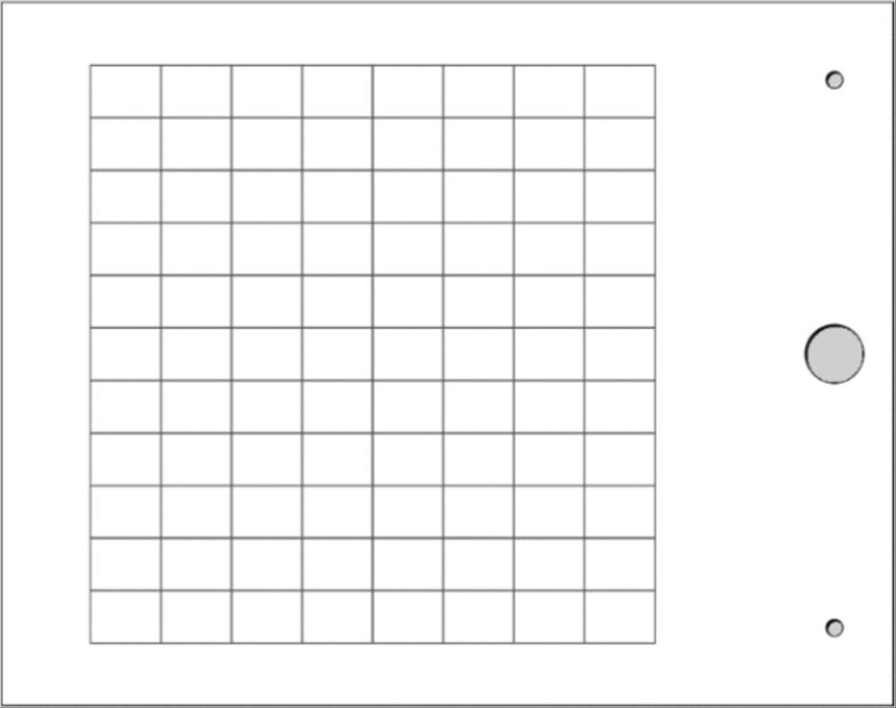 Targhetta MG-TAPW bianca 9x12 mm identificazione cavi industriale