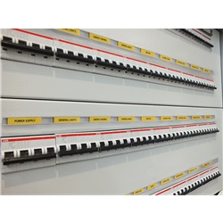 Targhetta bianca 9x12mm MG-TAPW per cavi 49092N