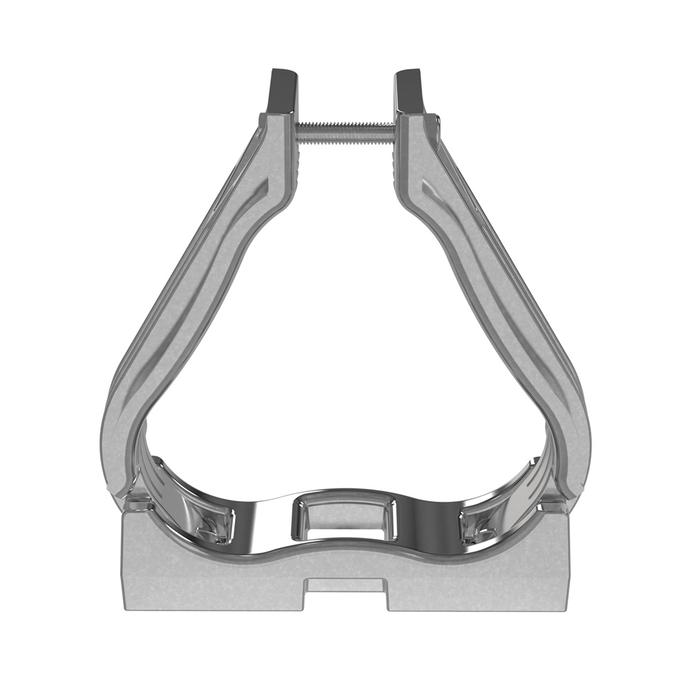 CABLE CLEAT, ALUMINUM, TREFOIL CONF