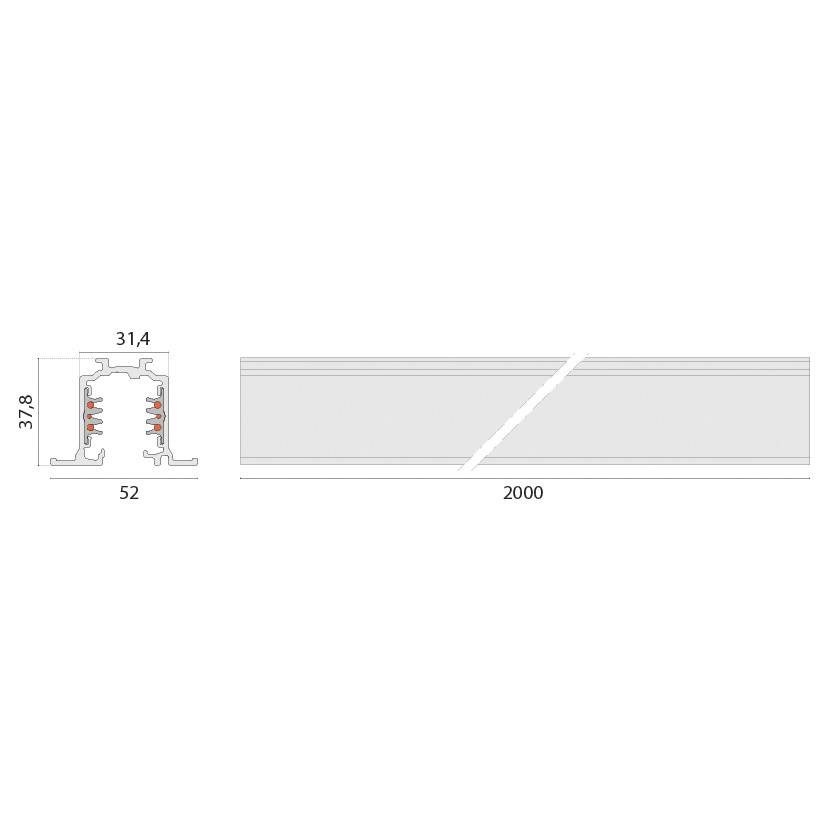 OTR R-TK 2M 9000-2/W-R
