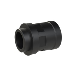 Raccoglitore DN40 filettatura M40 poliammide 6 ottone nichelato IP69 per impianti elettrici industriali e civili