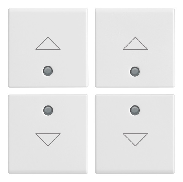 QUATTRO MEZZI TASTI 1M FRECCIA BIAN