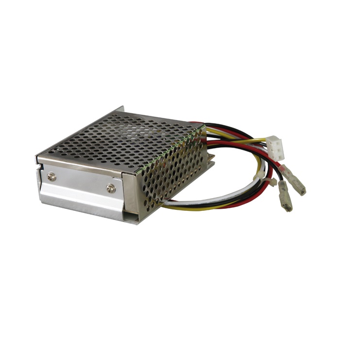 Serie Vedo - Alimentatore switching open frame 13.8VDC 5A, caricabatteria PB, EN50131-6 grado 2