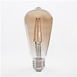 LAMPADA LED FILAMENTO TIPO ST64 6W
