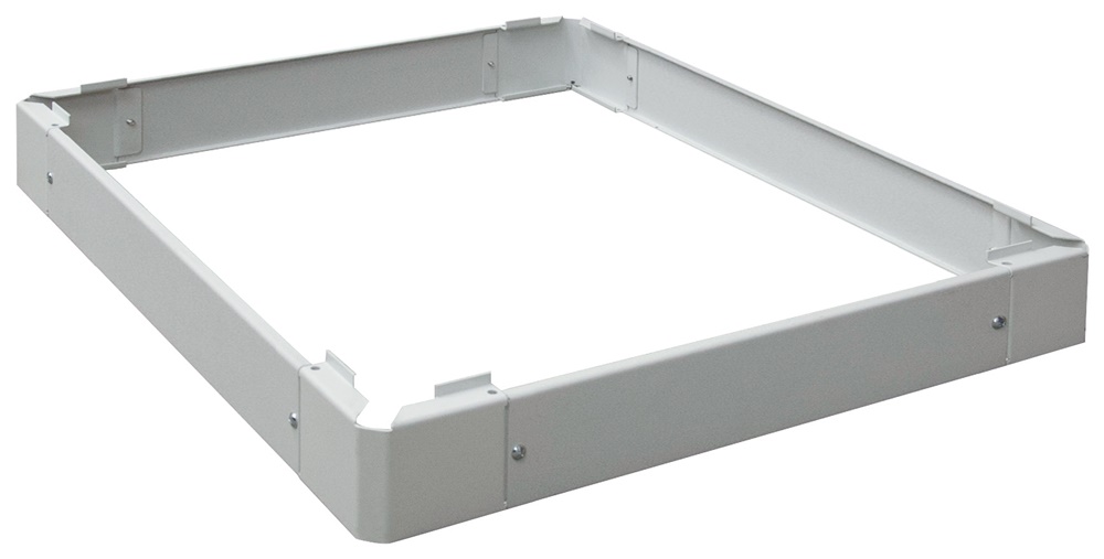 Zoccolo per armadi 800x1000 mm RAL 7035 supporto base armadio tecnico