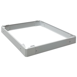 Zoccolo per armadi 800x1000 mm RAL 7035 supporto base armadio tecnico