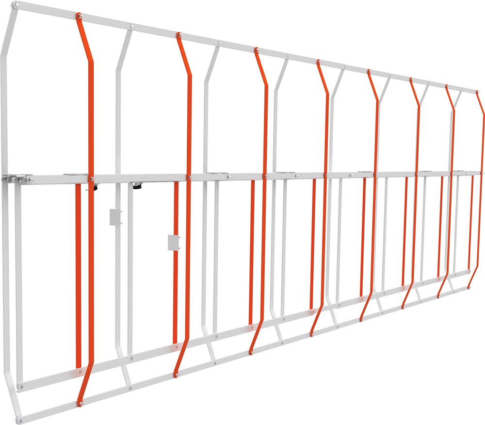 RASTRELLIERA TUT.ALTEZ ASTA 90X60 1