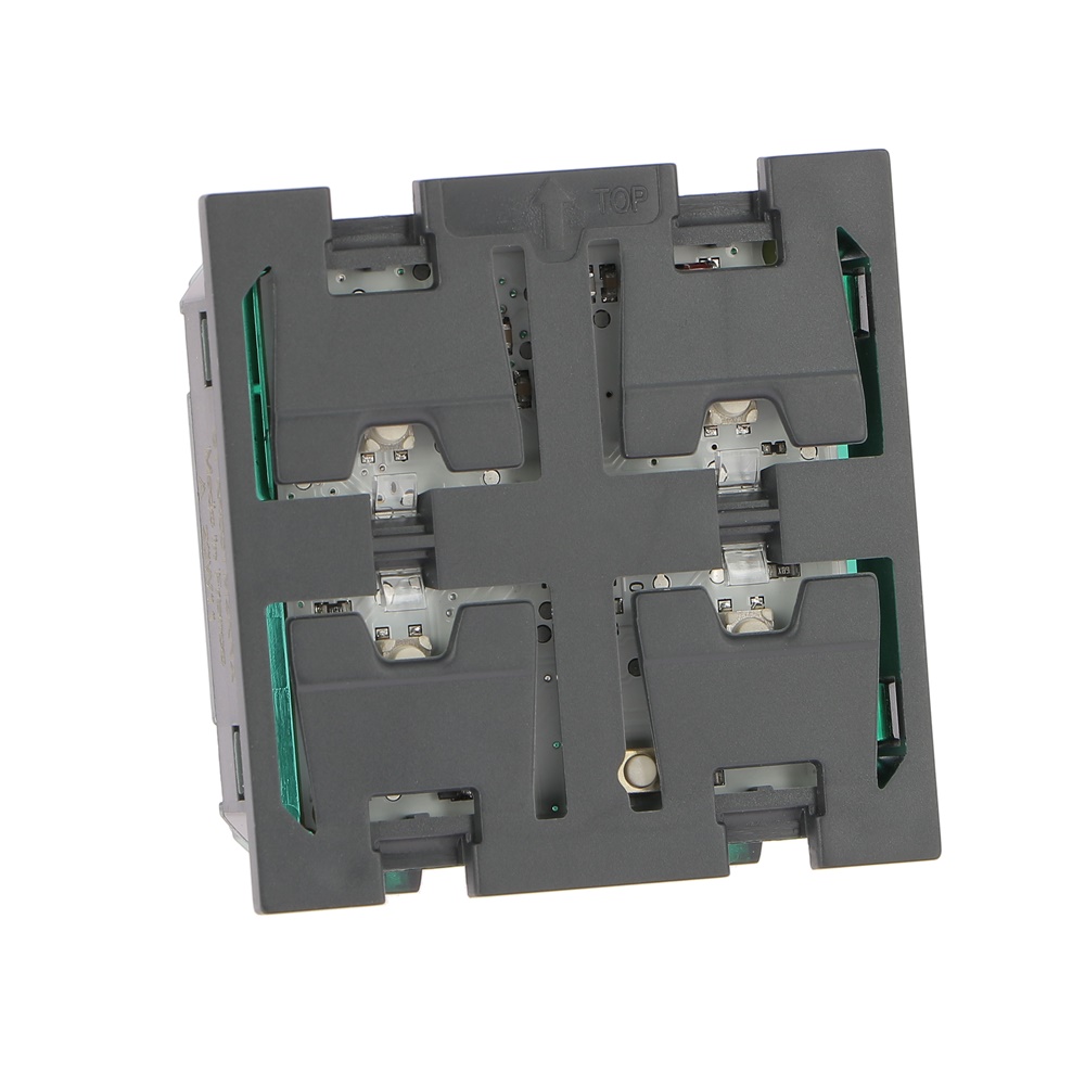 Comando KNX 4 pulsanti 2 moduli controllo luci tapparelle Living Now