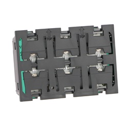 Comando KNX 6 pulsanti indipendenti 3 moduli controllo luci tapparelle Living Now