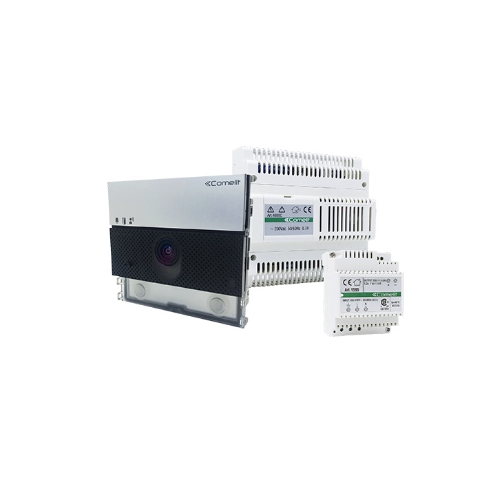 Kit base impianto video audio espandibile Ultra Simplebus 1 sistema semplice