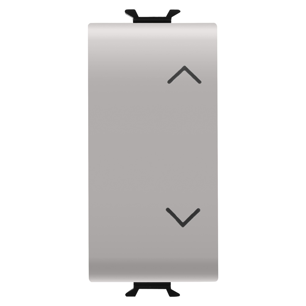 Pulsante 1M 1P NA+NA 10A interblocco controllo elettrico universale compatto