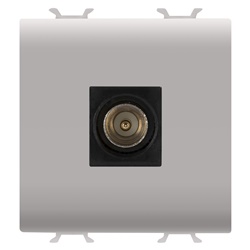 Presa TV 2 metri con connettore maschio 9,5 mm per installazioni televisive alta qualità