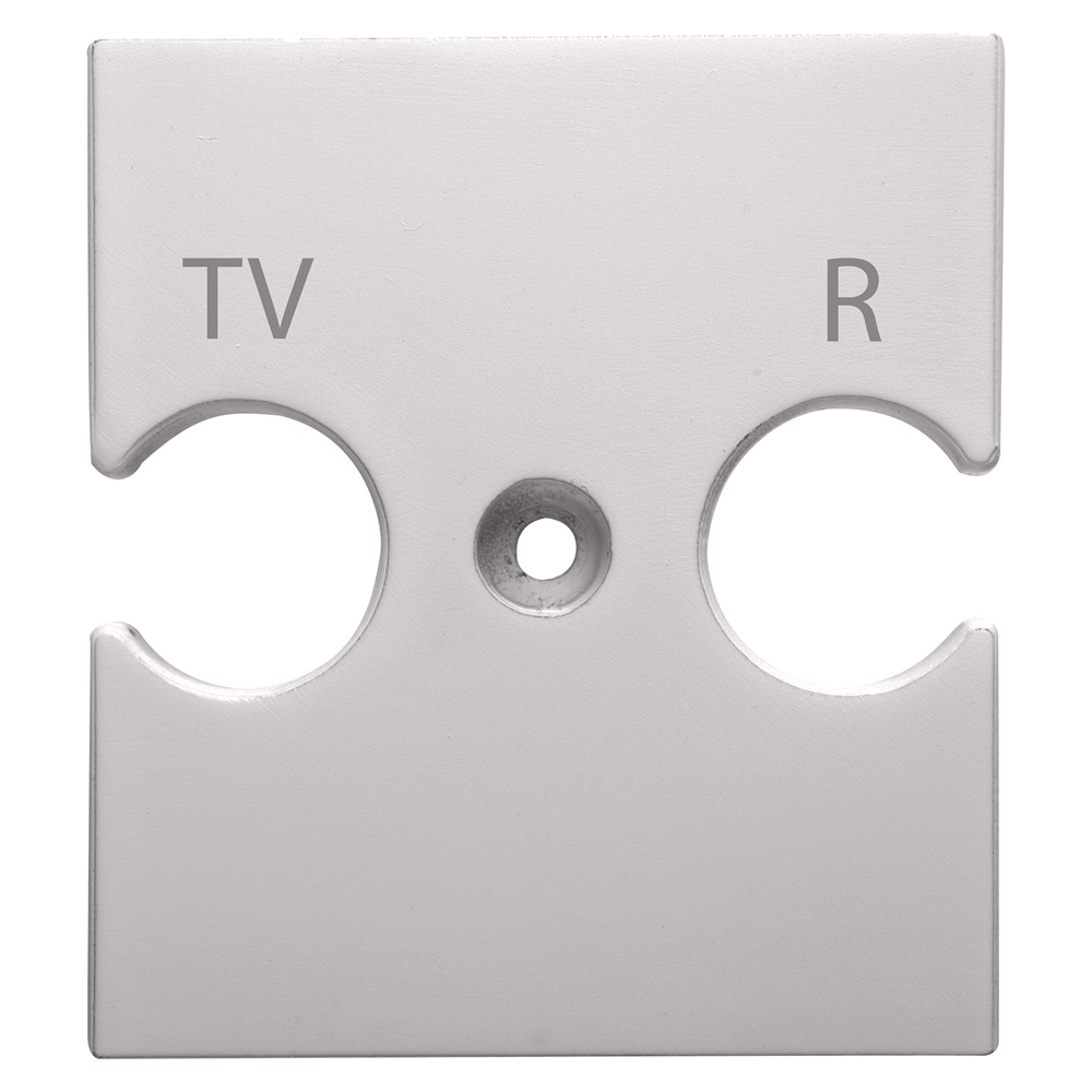 Supporto prese combinate TV/R beige resistente alta qualità per uso domestico e professionale