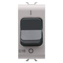 Interruttore magnetotermico 1 polo C16 3kA 230V AC uso civile e industriale