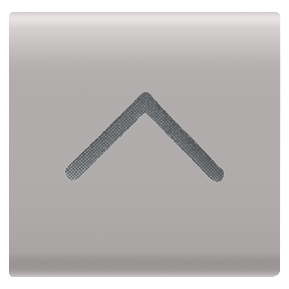 Tasto intercambiabile freccia verticale beige per applicazioni elettriche design resistente funzionale