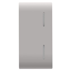 Tasto singolo locale doppio per pulsante KNX automazione residenziale e terziaria