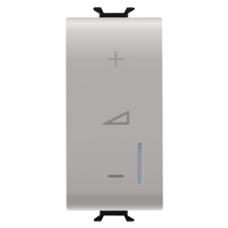 Regolatore elettrico universale 1 modulo beige controllo illuminazione ambienti vari