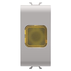 Spia segnalazione ambra 1M beige indicatore luminoso elettrico versatilità ambienti vari