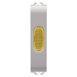 Spia segnalazione ambra compatta 1/2M beige per sicurezza e visibilità ambienti