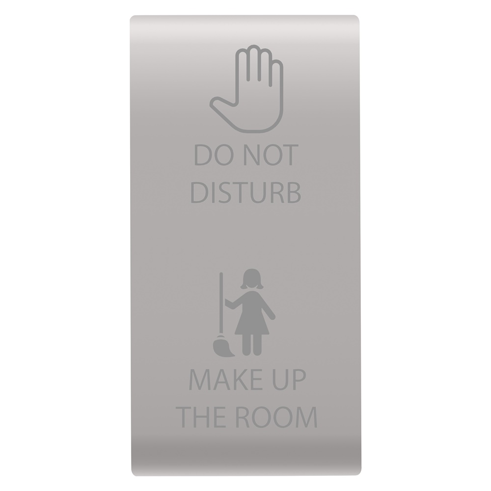 Tasto intercambiabile DND+MUR 1M beige design funzionale per installazioni elettriche